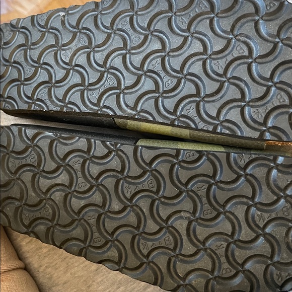 Birkenstock Black and Green Camouflage Sandals - Picture 5 of 6